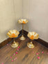 Decorative Urli Bowl Tealight Holder Stand